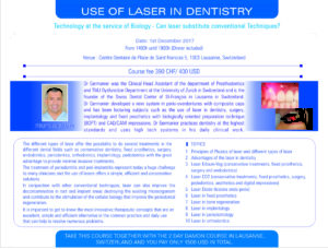 Laser course in Switzerland, Europe